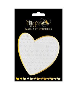 Magpie 019 White Star Stickers
