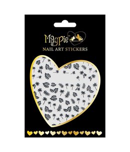 Magpie 020 Silver Leaf Stickers