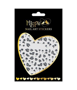 Magpie 020 Silver Leaf Stickers