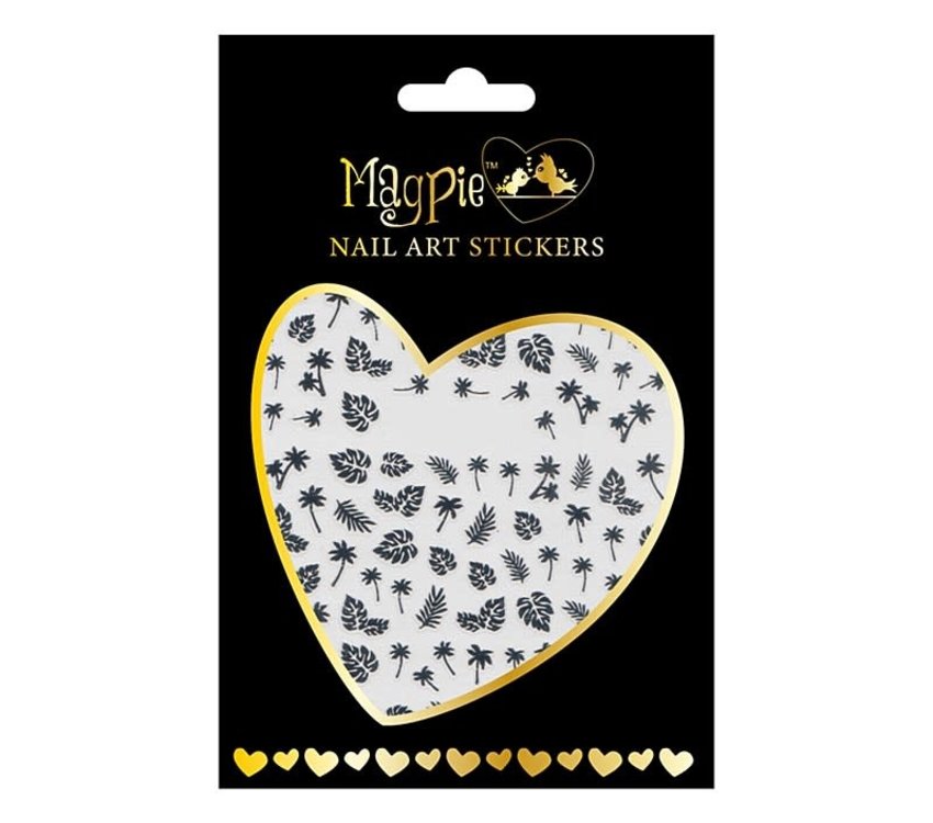 Magpie 020 Silver Leaf Stickers