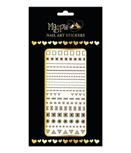 Magpie 041 Gold stickers