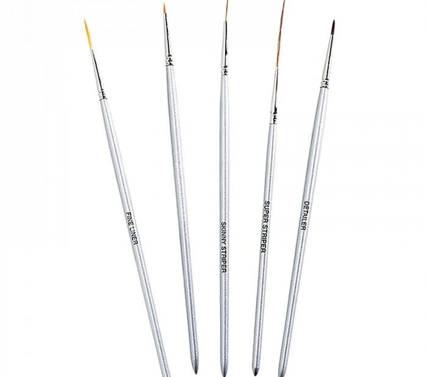 NSI 5 Pack Nail Art Brushes