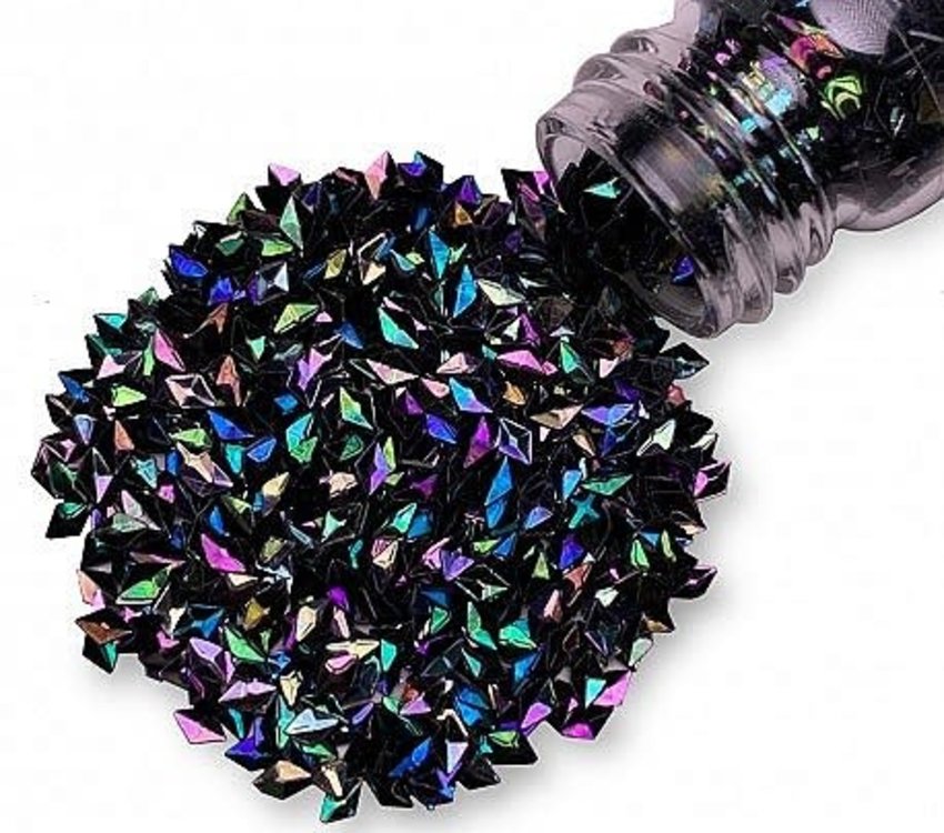 Magpie Dark Diamonds Glitter Shapes 4g