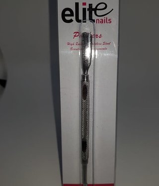 Elite Cuticle Pusher Double Ended Curve/Flat