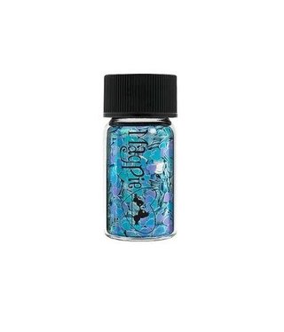 Magpie Hearts Blue Glitter Shapes 4g