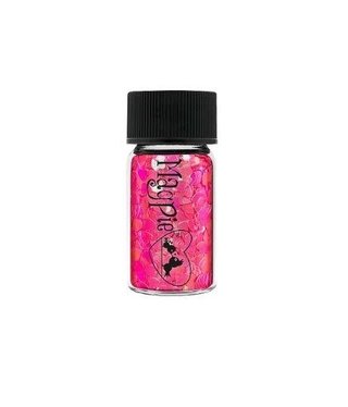 Magpie Hearts Pink Glitter Shapes 4g