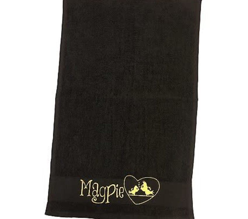 Magpie Magpie Black Towel