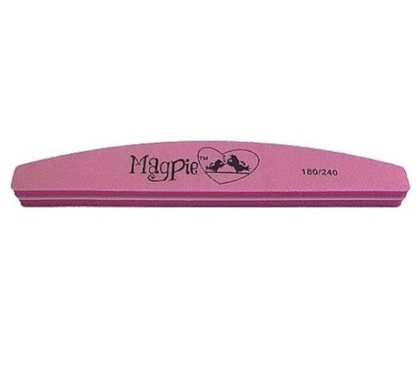 Magpie 180/240 Oval Buffer Pink 5pk