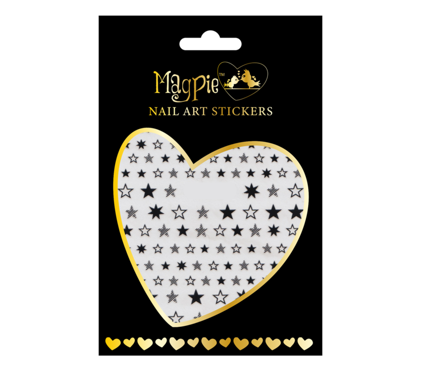 Magpie 019 Black stickers