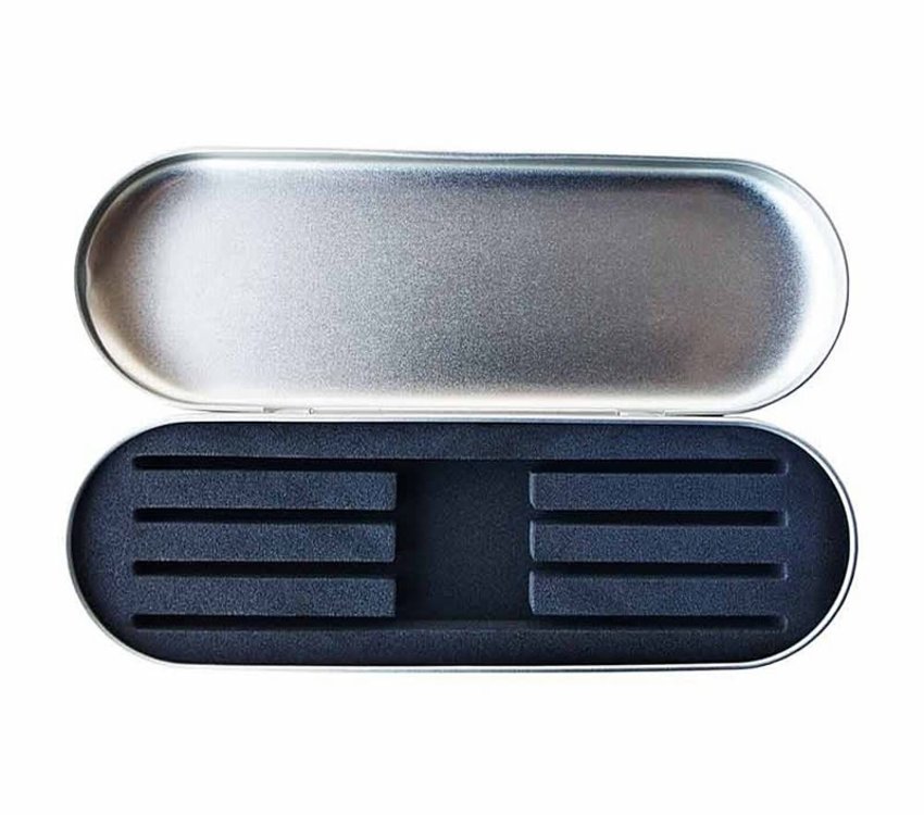 Kalentin Metallic Tweezer Box