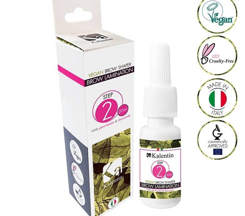 Kalentin Vegan Brow Lamination 2 Shaper 20ml