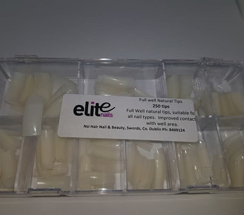 Elite Full Well Natural Tip 250ct