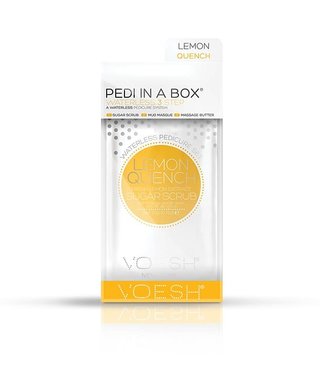 Voesh Pedi in a Box Waterless 3 Step Lemon Quench