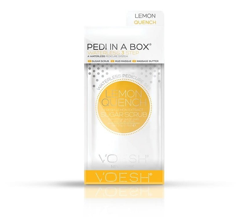 Voesh Pedi in a Box Waterless 3 Step Lemon Quench