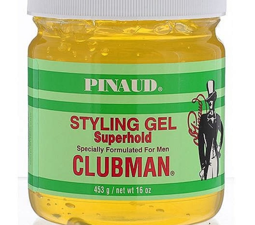 Clubman Super Hold Styling Gel 16oz