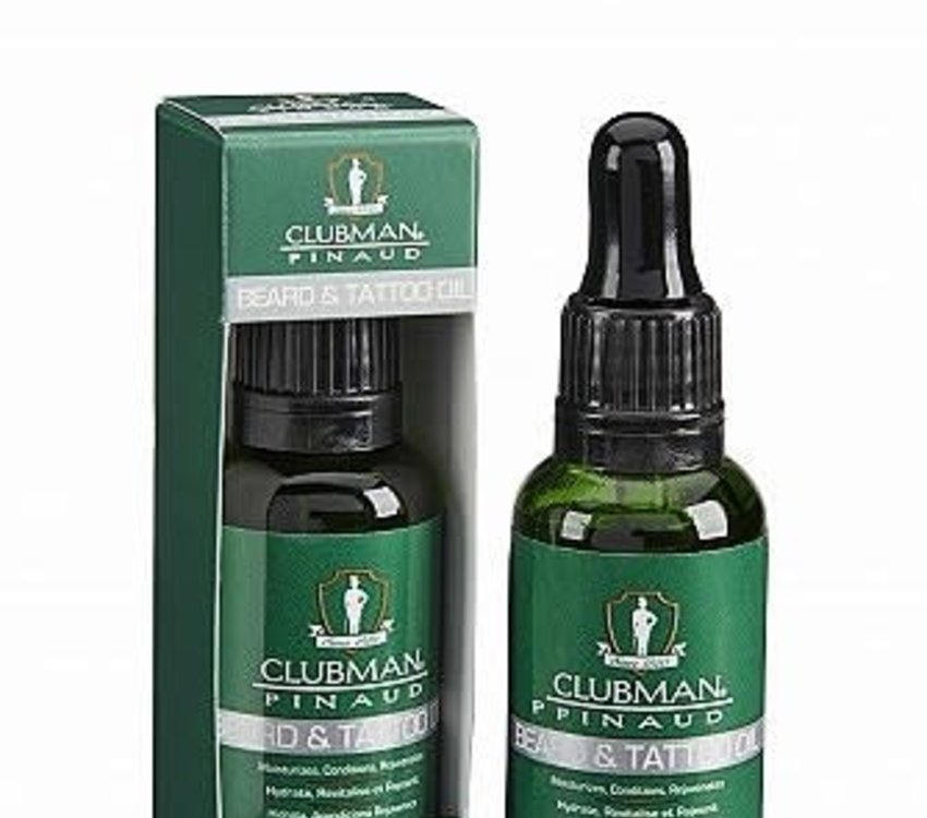 Clubman Pinuad Beard & Tattoo Oil 1floz