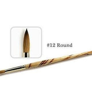 Medicool Round Kolinksy #12 Acrylic Brush