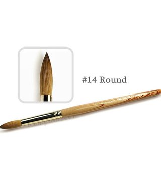 Medicool Round Kolinsky #14 Acrylic Brush