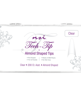 NSI Almond Clear Tip (1-10) 200ct
