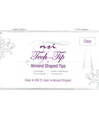 NSI Almond Clear Tip (1-10) 200ct