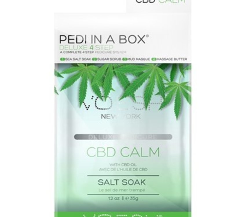 Voesh Voesh Pedi in a box CBD Calm