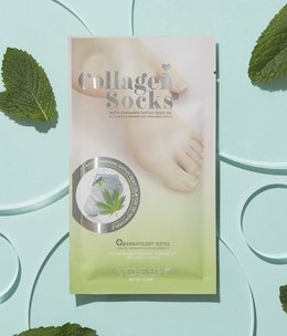 Voesh Voesh Collagen Socks Cannabis Seed Oil