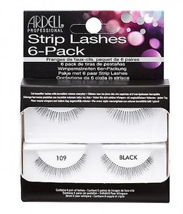 Ardell Strip Lashes 6-Pack 109 Black