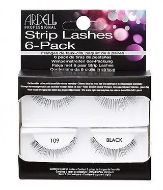 Ardell Strip Lashes 6-Pack 109 Black