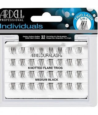 Ardell DuraLash Knotted Flare Trios Medium Black