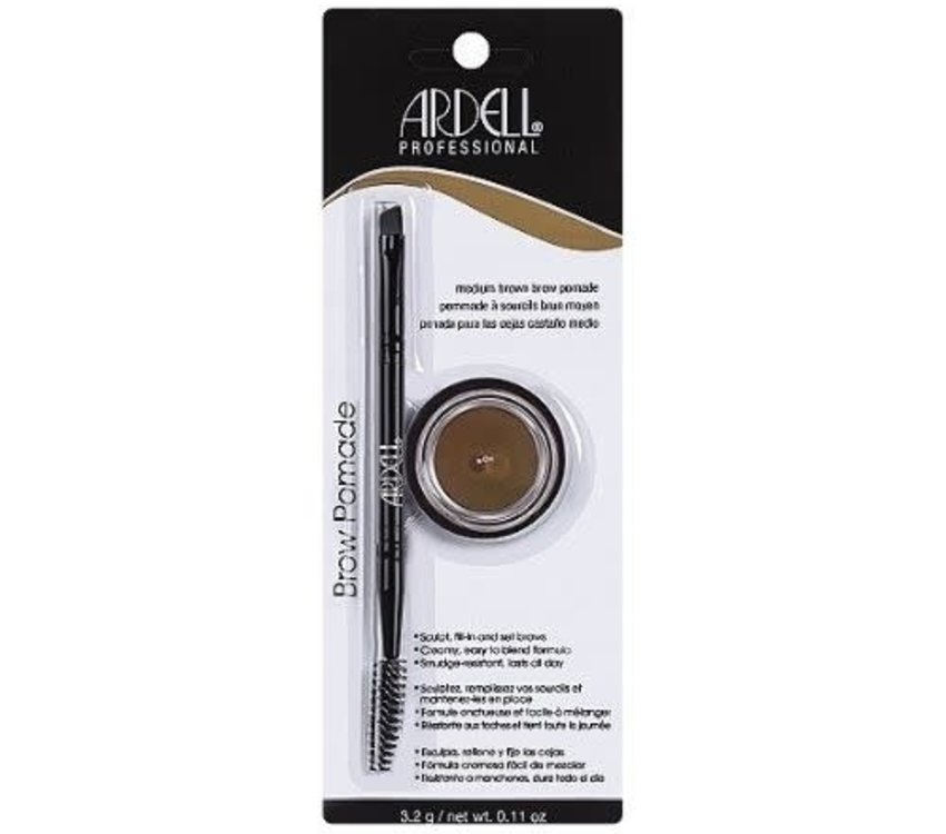 Ardell Brow Pomade Medium Brown & Brush