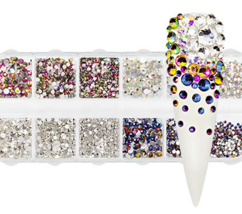 Nail Art Rhinestones Box 2