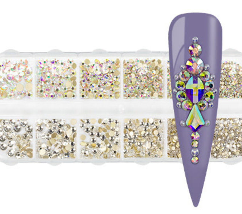 Nail Art Rhinestones Box 1