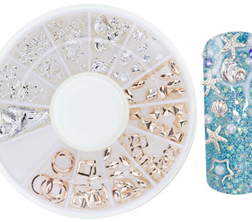 Nail Art Inlay Display 02