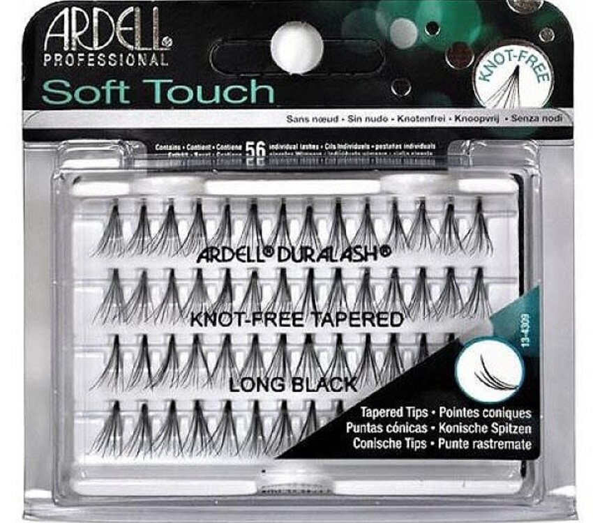 Ardell DuraLash Knot Free Tapered Long Black
