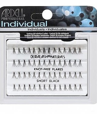 Ardell DuraLash Naturals Knot Free Flares Short Black