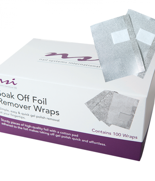 NSI Soak Off Foil Remover Wraps