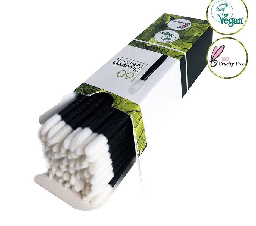 Kalentin Vegan Cotton Swabs 60pk