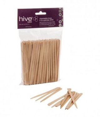 Hive Disposable Brow & Lip Spatulas 200pk