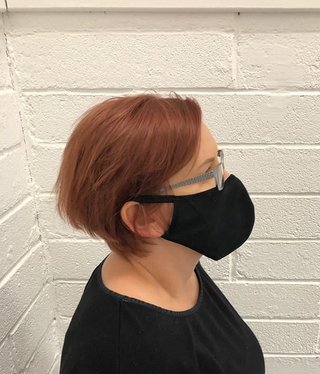 Black Reusable Face Mask 2pk x6