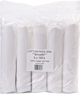 Lint Free Cotton Pads 500ct