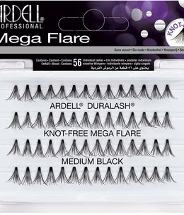 Ardell DuraLash Knot-Free Mega Flare Medium Black