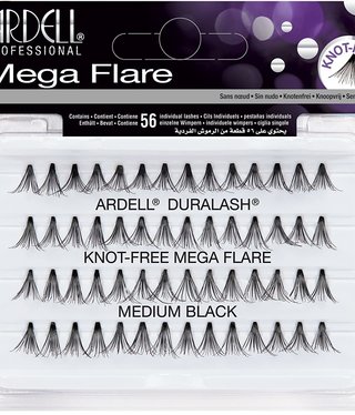 Ardell ARDELL Knot Free Mega Flare Medium Black