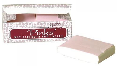 Pinks Wet Strength End Papers - NSI Hair Nail and Beauty Pinks Wet Strength End Papers - NSI Hair Nail and Beauty