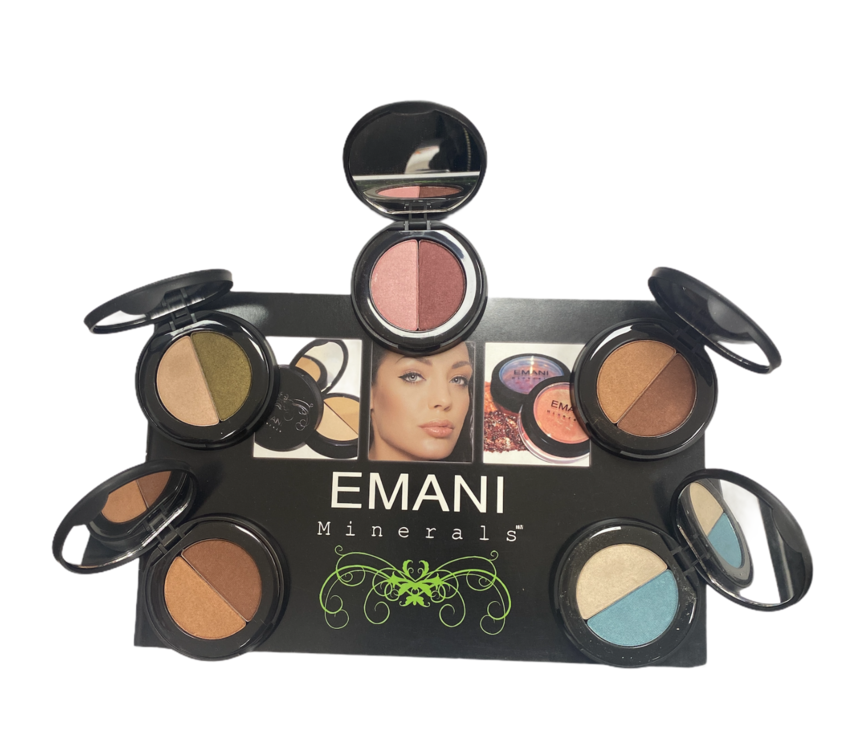 5pk Emani Duo Eyeshadow Colours