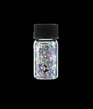 Magpie Stary Sky Silver Glitter Shapes