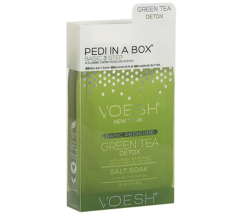 Voesh Pedi in a Box 3 Step Green Tea Detox
