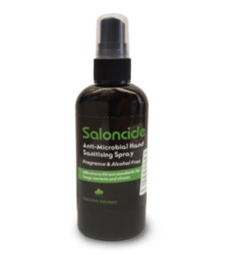 Saloncide Anti-Microbial Hand Sanitising Spray 100ml