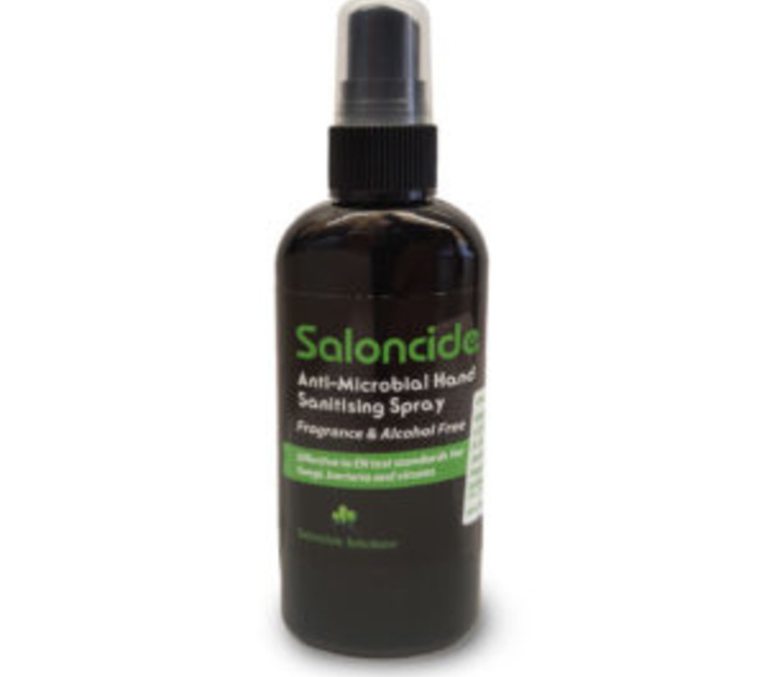 Saloncide Anti-Microbial Hand Sanitising Spray 100ml