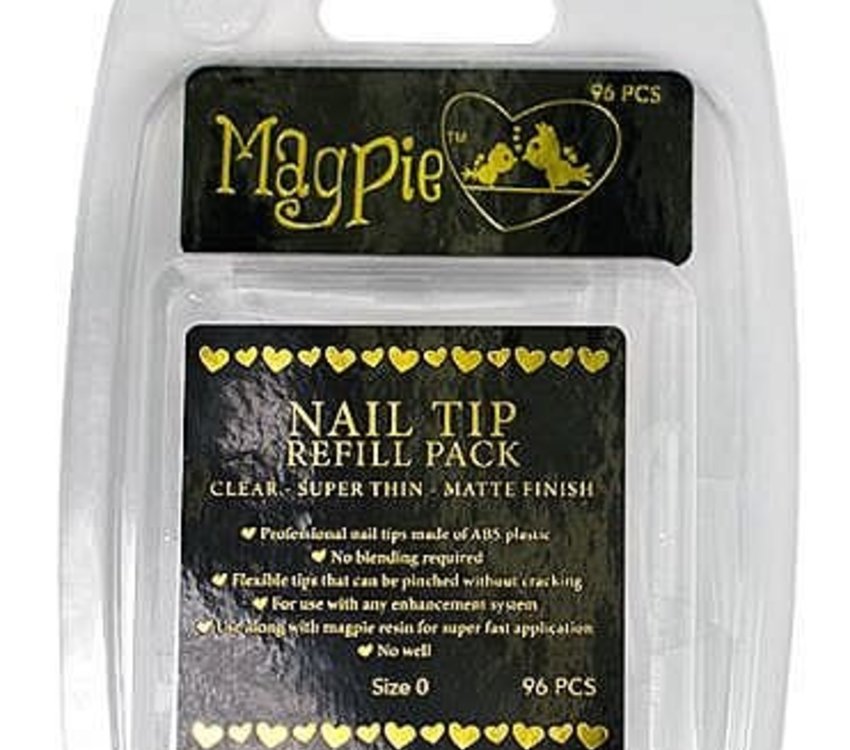 Magpie MP Clear Tips Size 0