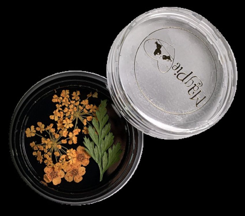 Magpie Dried Flowers Orange